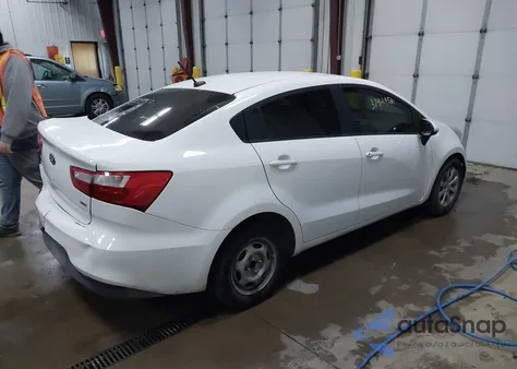 2016 Kia Rio Lx из США, поврежденный, VIN KNADM4A31G6648196